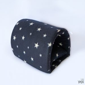 Toca Túnel Preto Estrelado em Soft