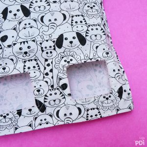 Porta Feno Animais Branco e Preto para Roedores