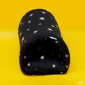 Toca Túnel Preto Estrelado em Soft