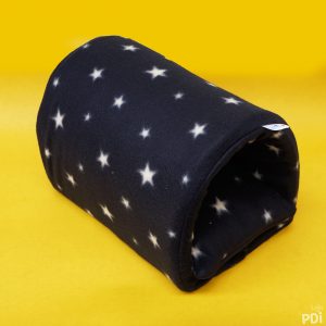 Toca Túnel Preto Estrelado em Soft