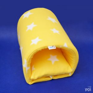 Toca Túnel Amarelo Estrelado em Soft