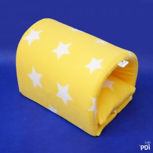 Toca Túnel Amarelo Estrelado em Soft