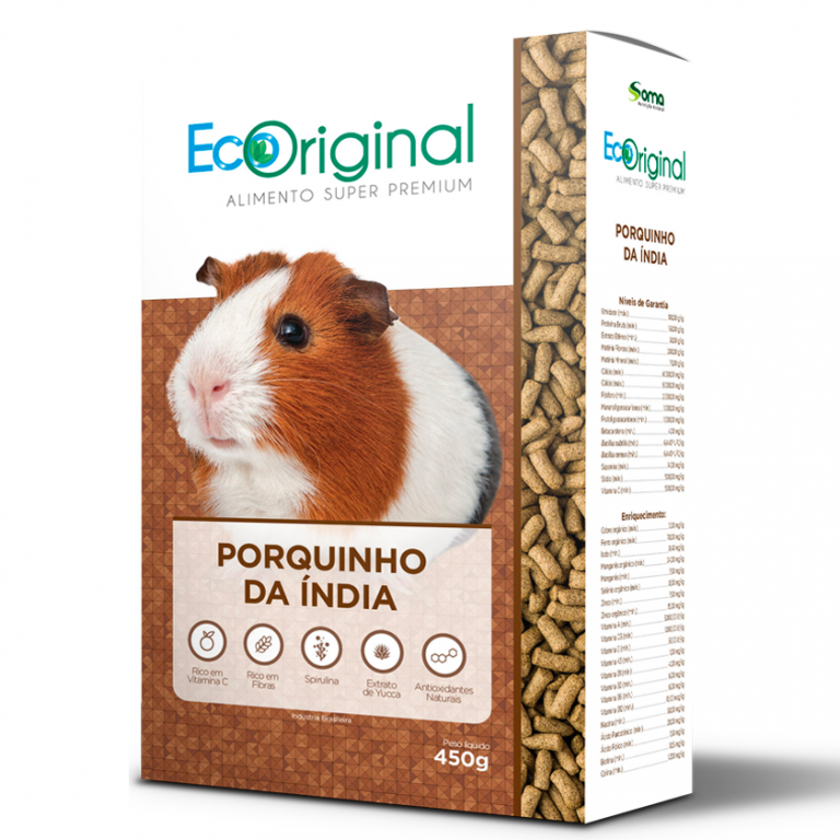 Rações recomendadas para porquinhos da índia | Pdi QM